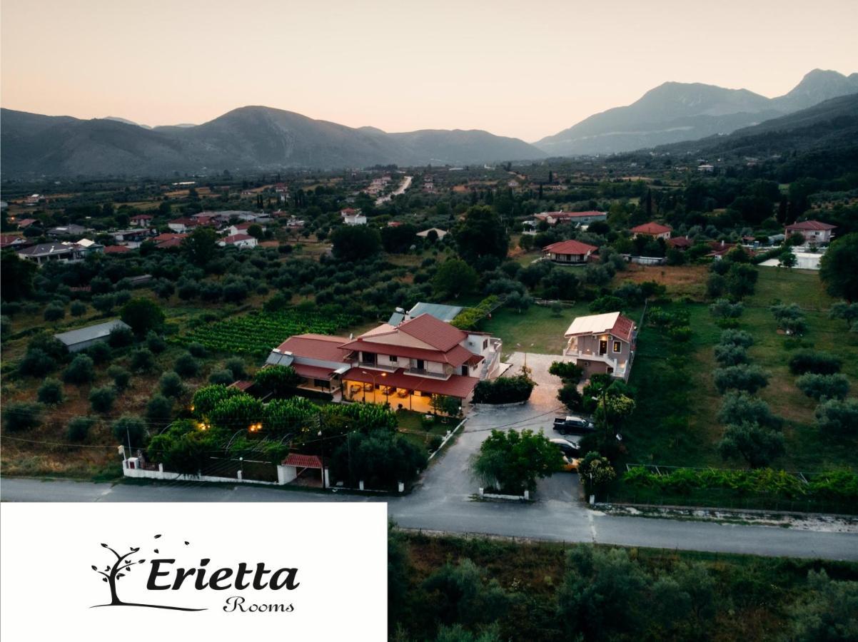 Erietta Rooms Paramythia Esterno foto